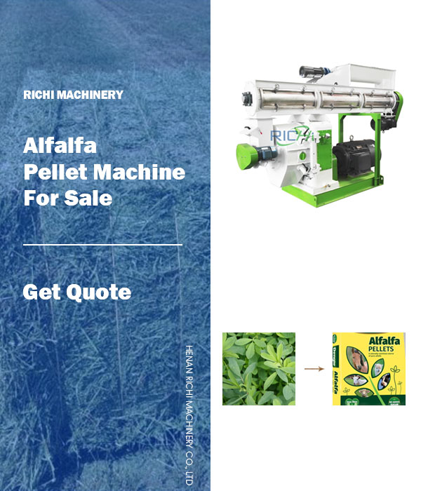 alfalfa pellet machine
