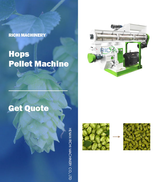 hops pellet machine