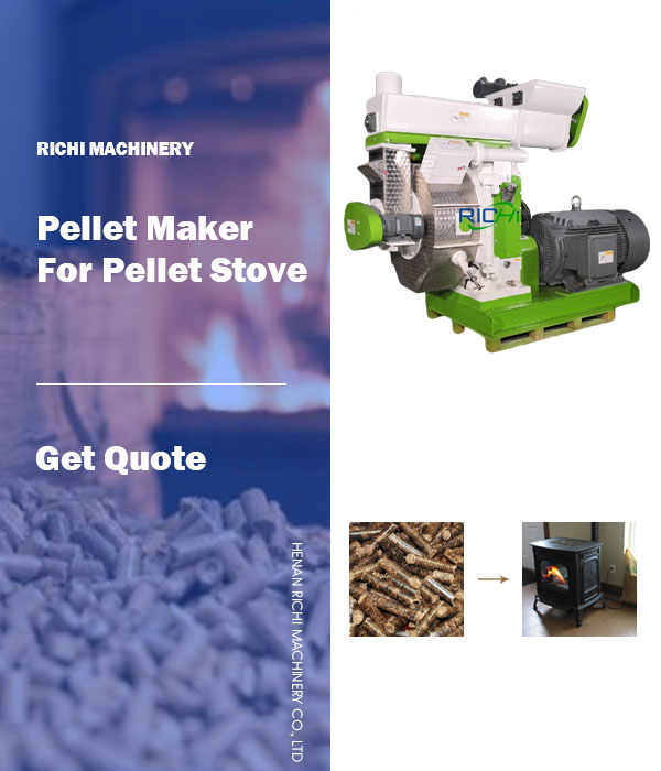 pellet maker for pellet stove