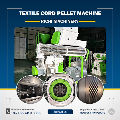RICHI Textile Cord Pellet Machine For Sale