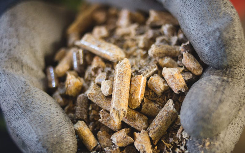 low quality wood pellets