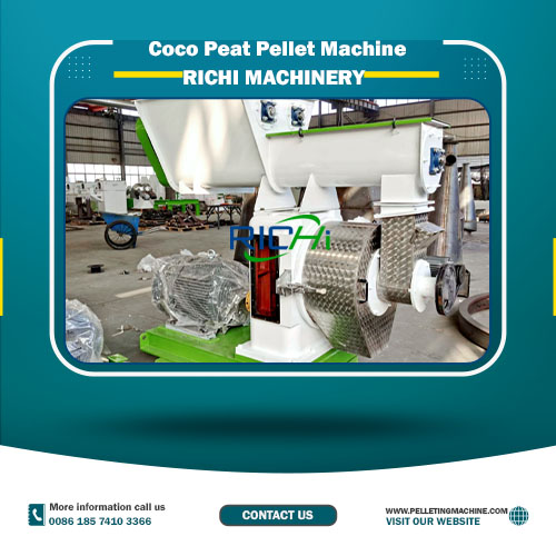 richi coco peat pellet making machine for sale