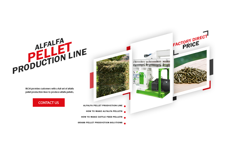 alfalfa pellet production line