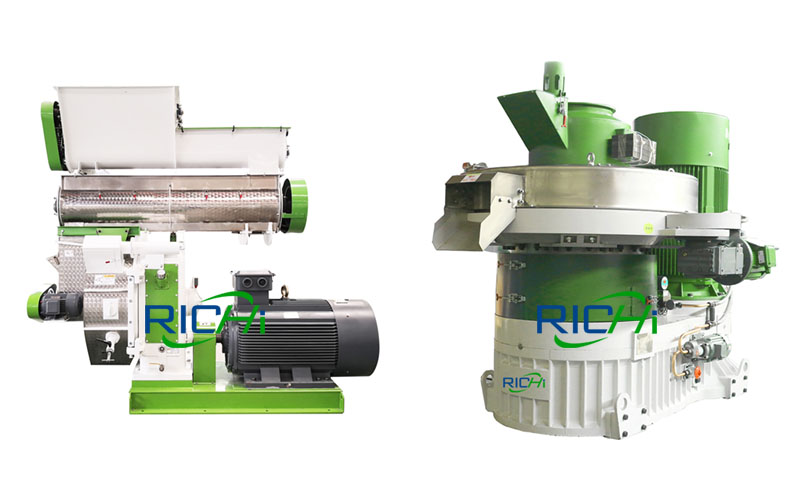 Vertical and Horizontal Ring Die Biomass Pellet Machine