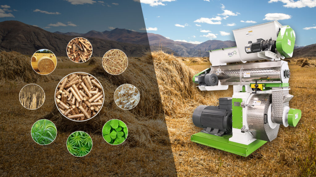 multifunctional wood biomass pellet machine