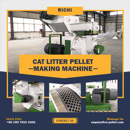 RICHI Cat Litter Pellet Making Machine For Sale