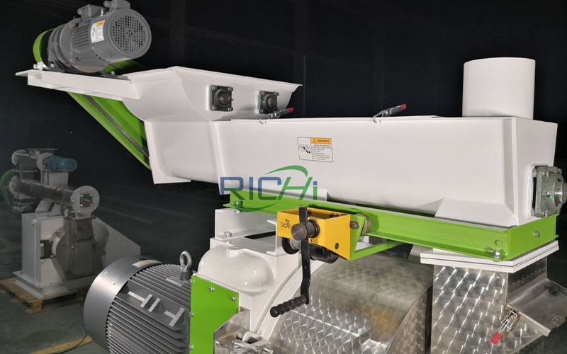 coco peat pellet machine feeder