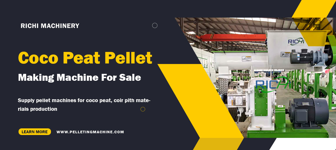 coco peat pellet making machine for sale