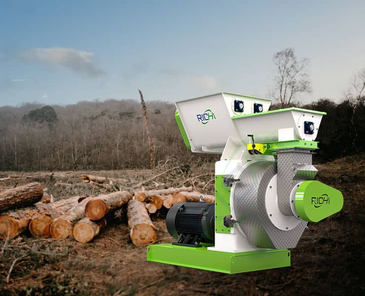wood pellet machine