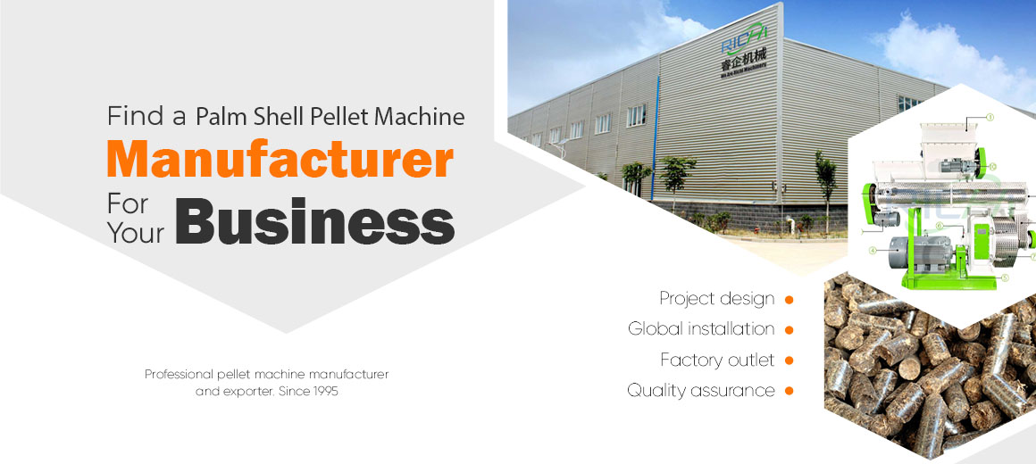 palm shell pellet production equipment manufacturer