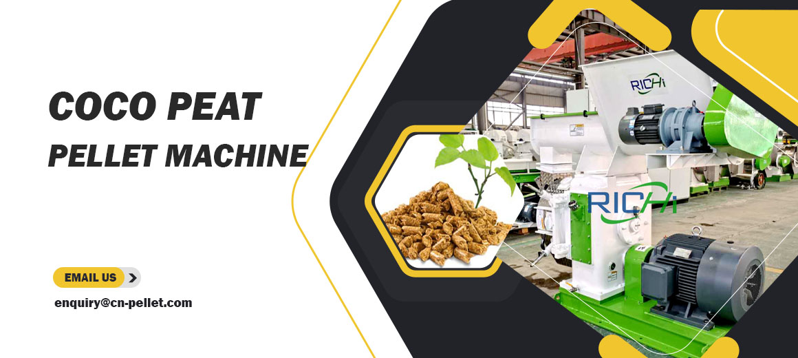 richi coco peat pellet machine