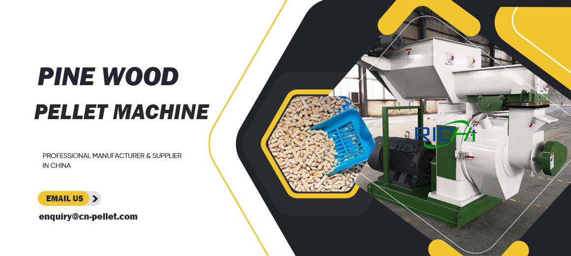 pine wood pellet machine