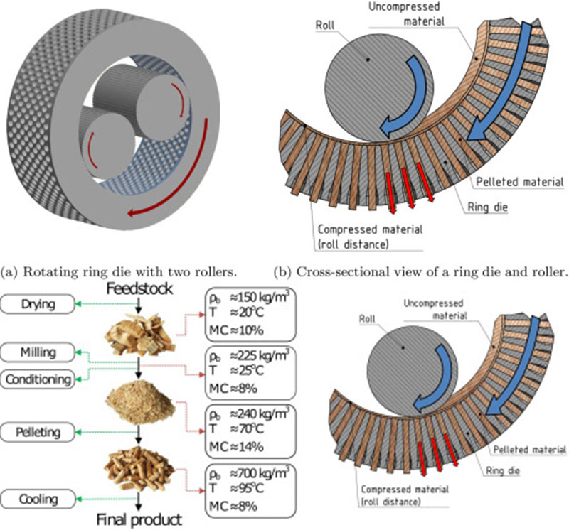 working principle of richi biomass pellet mill