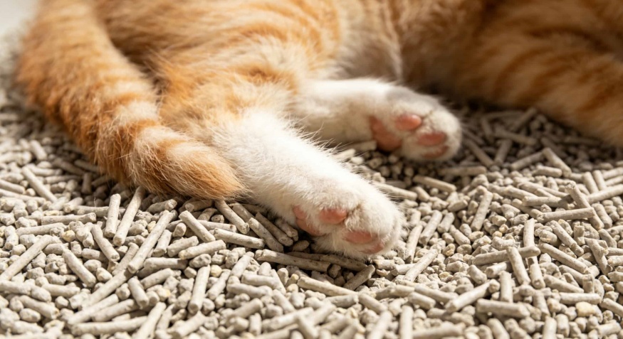 Cat litter pellet machine