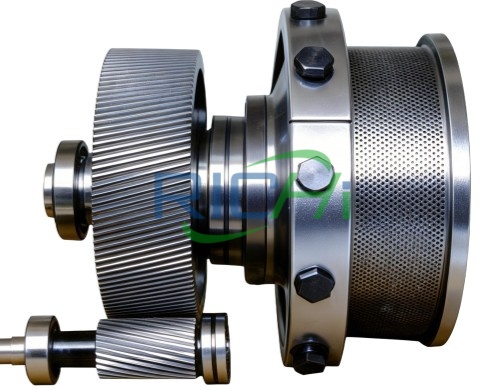 Ring die and press roller combination