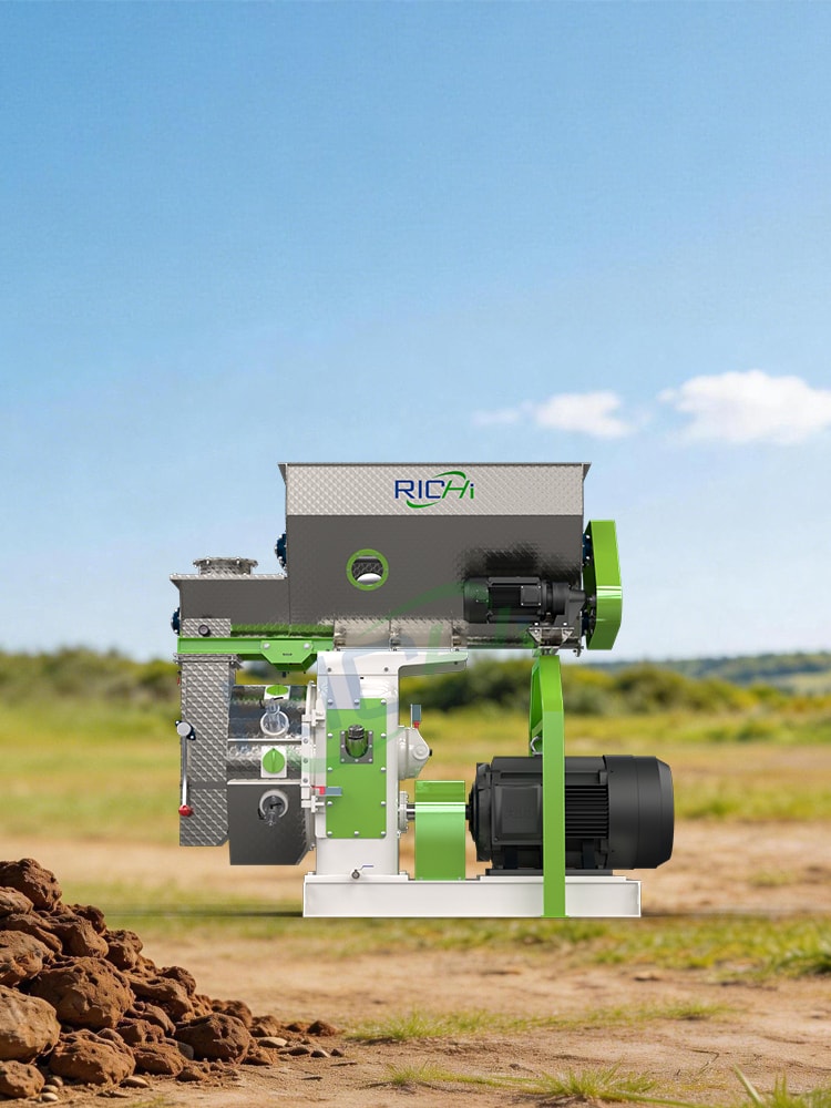 cow dung pellet mill