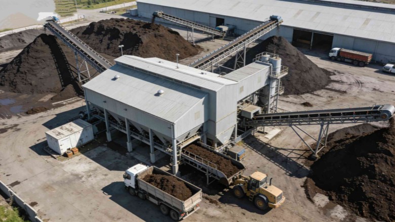 Cow Dung Pellet Factory