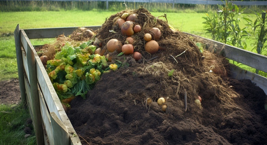 Kitchen waste compost