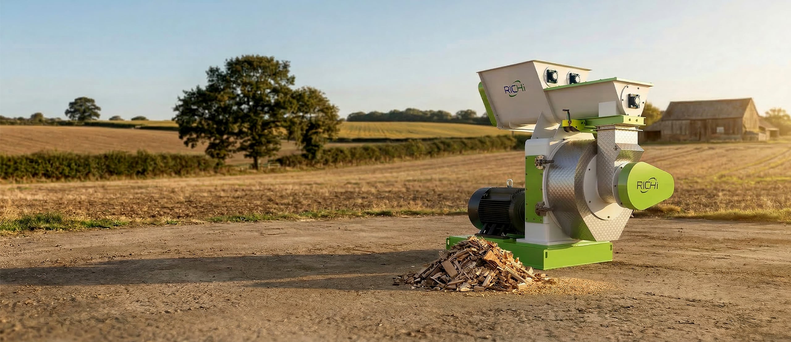 MZLH320 wood pellet mill