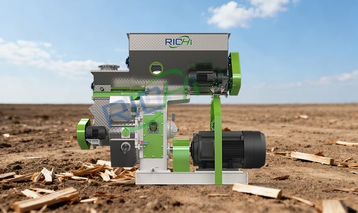 wood pellet machine