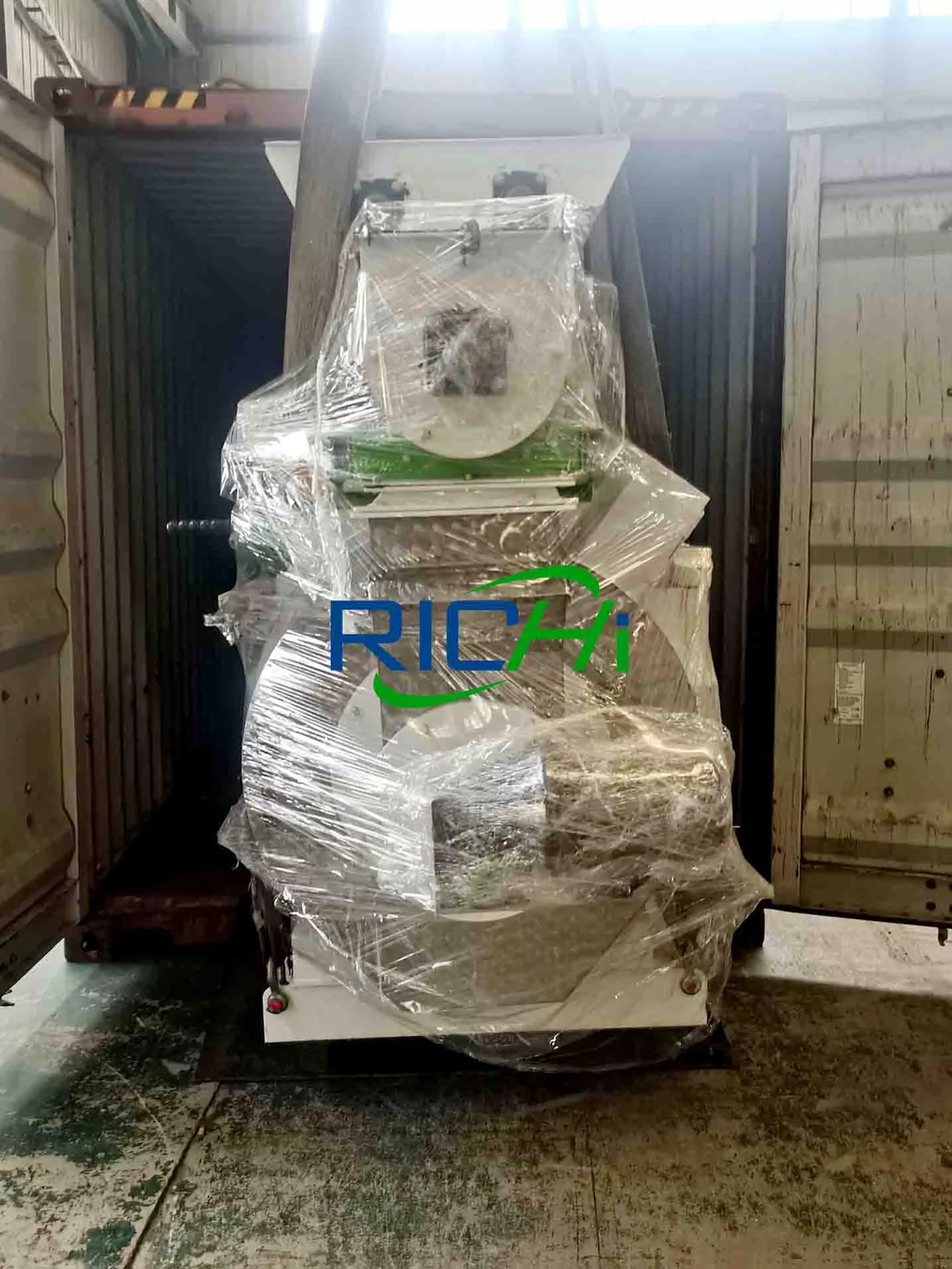 delivery of wood pellet mill